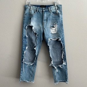 American Bazi Distressed Skinny Jeans